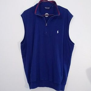 5/$25 Polo Golf Ralph Lauren vest size XL blue